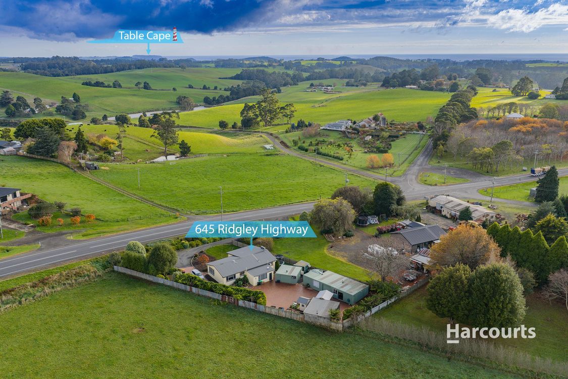 Image 1 - Property for sale - 645 Ridgley Highway, RIDGLEY, TAS 7321